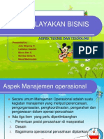 Aspek Teknik Dan Teknologi. PPT Tugas