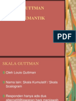 Skala Guttman N Semantik