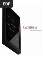 Clock3 Junior Assembly Manual