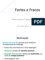 Laços Fortes e Fracos: Redes Sociais e Econômicas