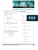 1 - Hidrocarbonetos - EXERCÍCIOS I