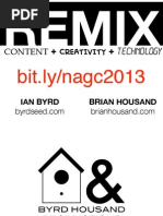 Download REMIX NAGC by Brian Housand SN182357366 doc pdf