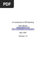 Download Arp Spoofing Intro by jasonddennis SN18235998 doc pdf