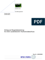 Antrag Zeugnisbewertung PDF