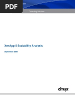 Download XenApp 5 Scalability Analysis v10 by vijaygopala SN18236604 doc pdf