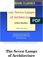 the seven lamps of architecture by john ruskin preview