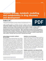 Systems biology, metabolic modelling.pdf