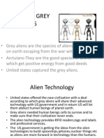 Ufo's and Grey Aliens