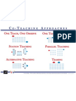 Co-Teaching Seating Chart