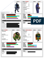 Darkseid and Apokolips Villains Stats