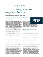 Chinas Rising Stature in Global Finance PDF