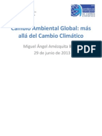 Cambio Ambiental Global