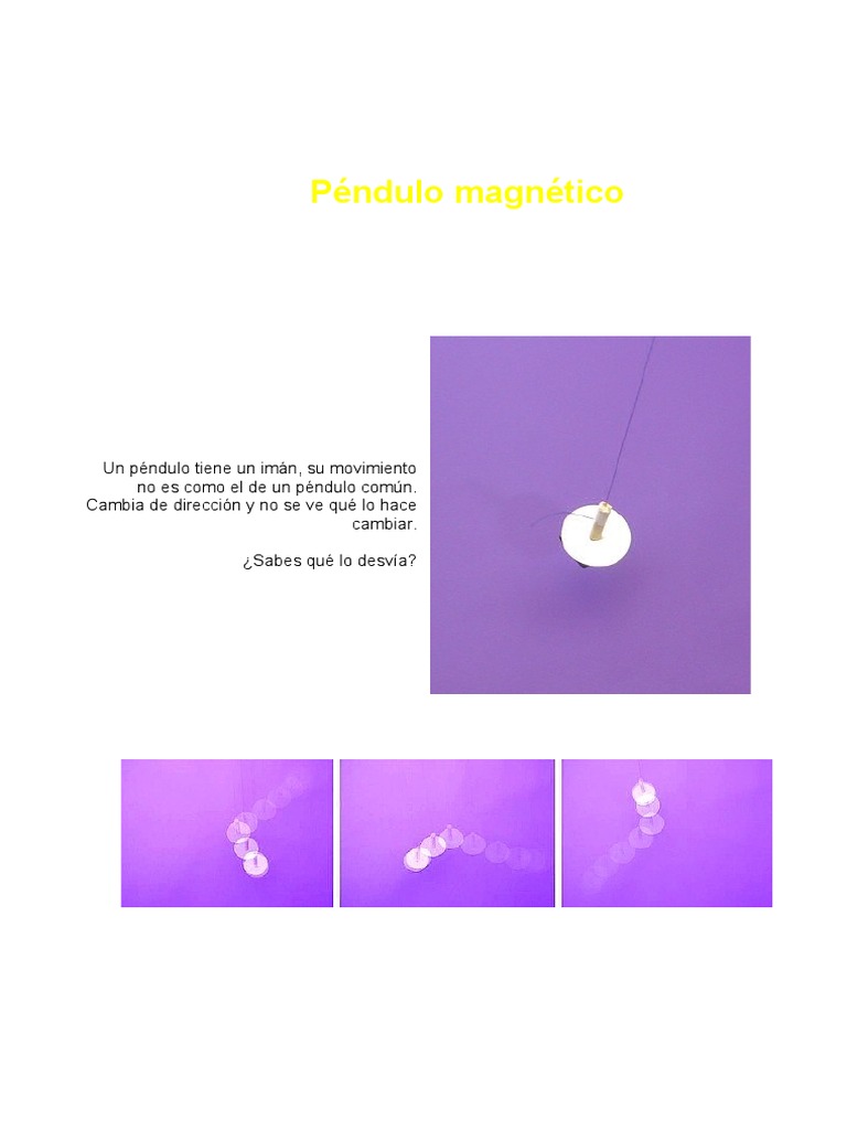 Pendule Magnétique Decision Maker