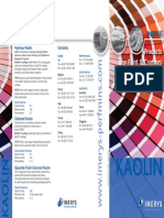 Kaolin For Paint Overview PDF