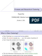 Data Clustering: K-Means and Hierarchical Clustering