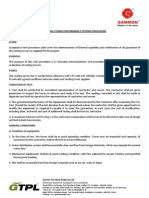 Cooling Tower Performance Testing Procedure PDF