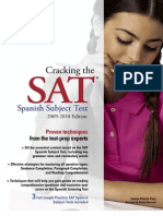 Cracking The SAT Spanish by The Princeton Review - Excerpt
