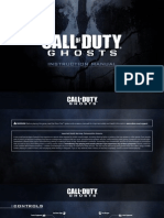 Call of Duty Ghosts Xbox One Manual