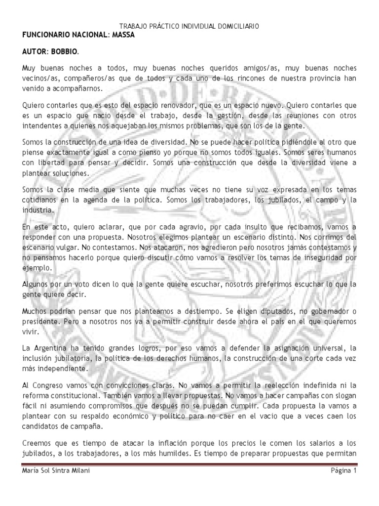 Como Hacer Un Discurso Politico Ejemplos - Colección de Ejemplo