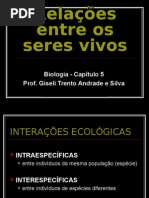 Relações entre os seres vivos