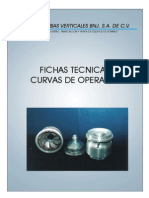 Fichas Tecnicas y Curvas de Operación