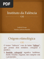 Instituto da Falência - Marilia