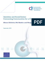 Identities and Social Action Connecting Communities For A Change A Gilchrist M Wetherell and M Bowles 08.09.10 For Web PDF
