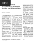 Bibliografia Sobre Identidad