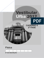 Ufba 2012 2fase Prova Fisica