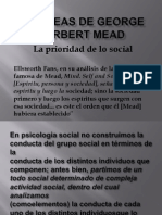 Las Ideas de George Herbert Mead