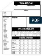 2013-14 Visual Art Plan Sheet PDF