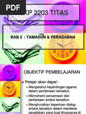 Week 2 Tamadun Peradaban  PDF