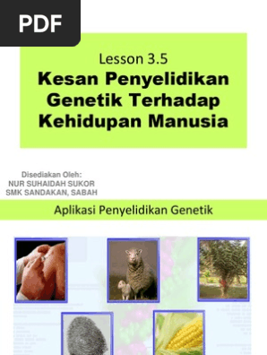 Penyelidikan Genetik Pdf