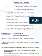 Part Three - "Planning and Control"