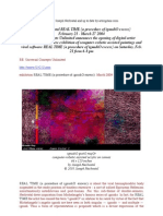 Joseph Nechvatal REAL TIME (A Procedure of Ignudio Excess)