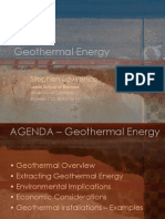 Geothermal Energy