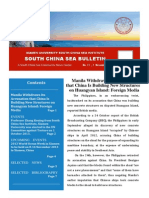 South China Sea Bulletin Vol.1 No.11 (1 November 2013)