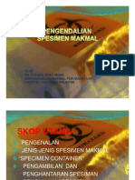 Pengendalian Spesimen PDF