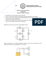EE211 C & D - EE211 C & D - Assignment 01 PDF