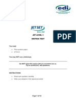 JETSET Level 5 Writing SAMPLE PDF