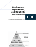 Maintenance, Replacement Reliability Theory