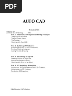 AutoCAD PROJECT REPORT Daksh Cad Technology