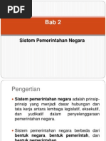 Sistem Pemerintahan Negara