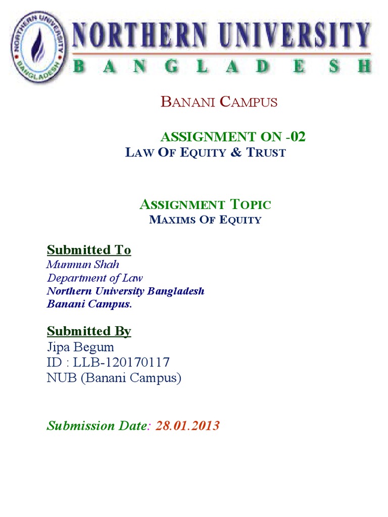 L O E & T: Assignment On | PDF