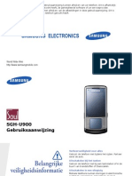 SGH-U900 UG Open Dutch PDF