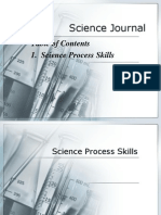 Science Process Skills 1 2 2