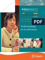 Profesionalidad en Enfermeria