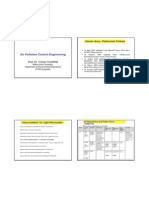 ENV415 Air Pollution Control Engineering