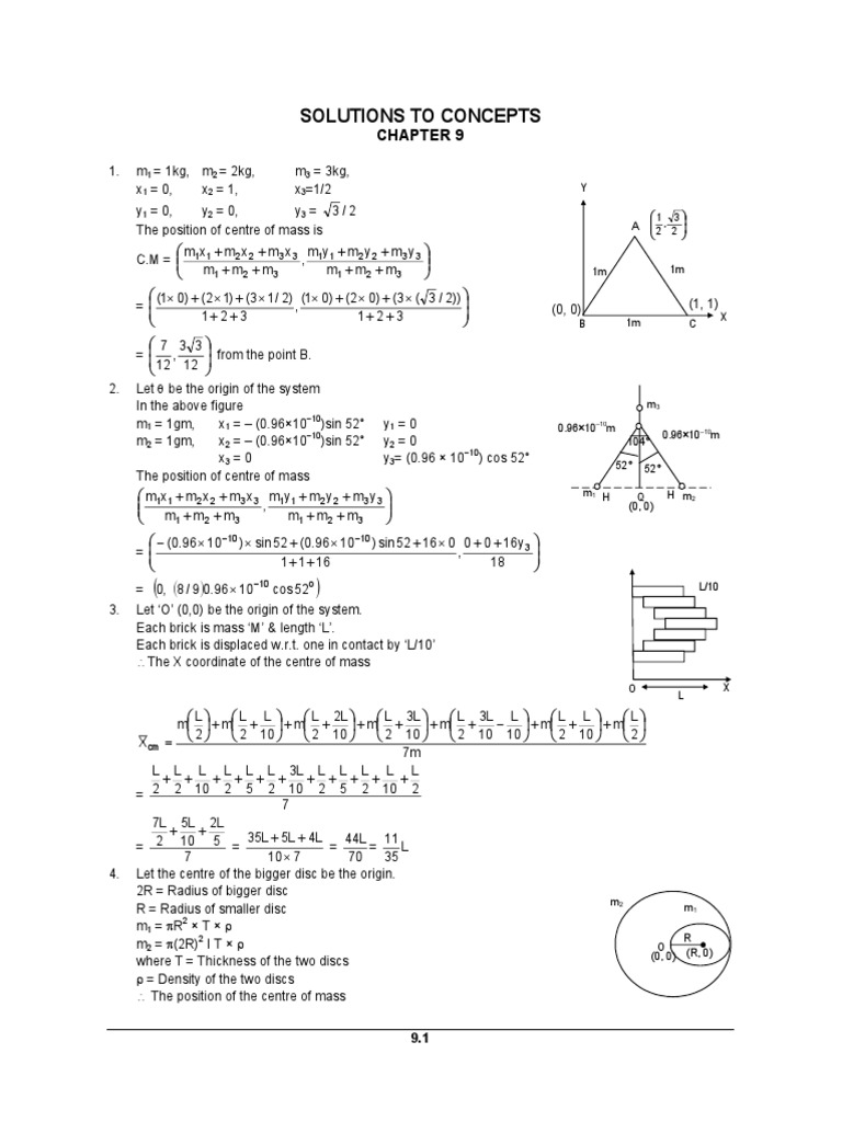 09.solutions To Concepts | PDF