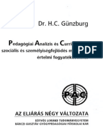 Günzburg-Pedagogiai Analizises Curriculum PDF